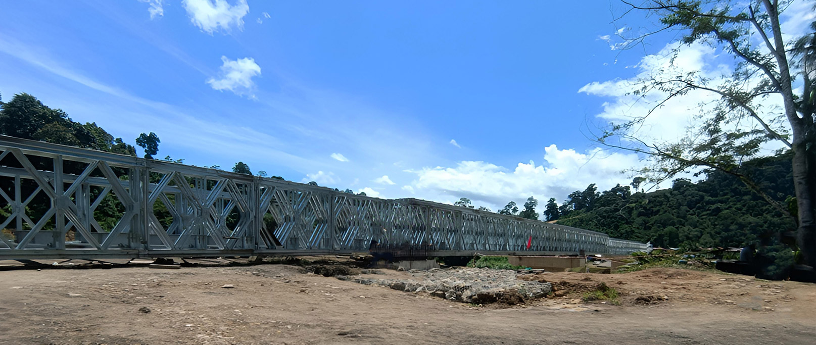 Dự án cầu Bailey dài 108 mét ở Malaysia