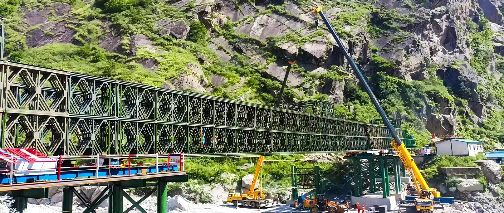 Cầu cứu sinh cảng Jilong ở Nepal