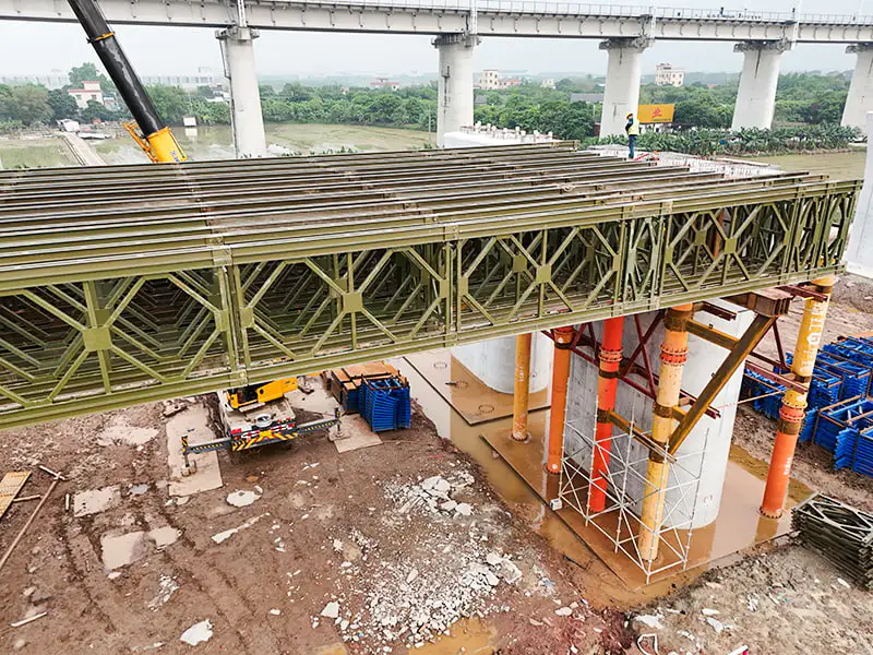 Dự án Đường sắt cao tốc Hỗ trợ xây dựng Super Bailey chuyên dụng